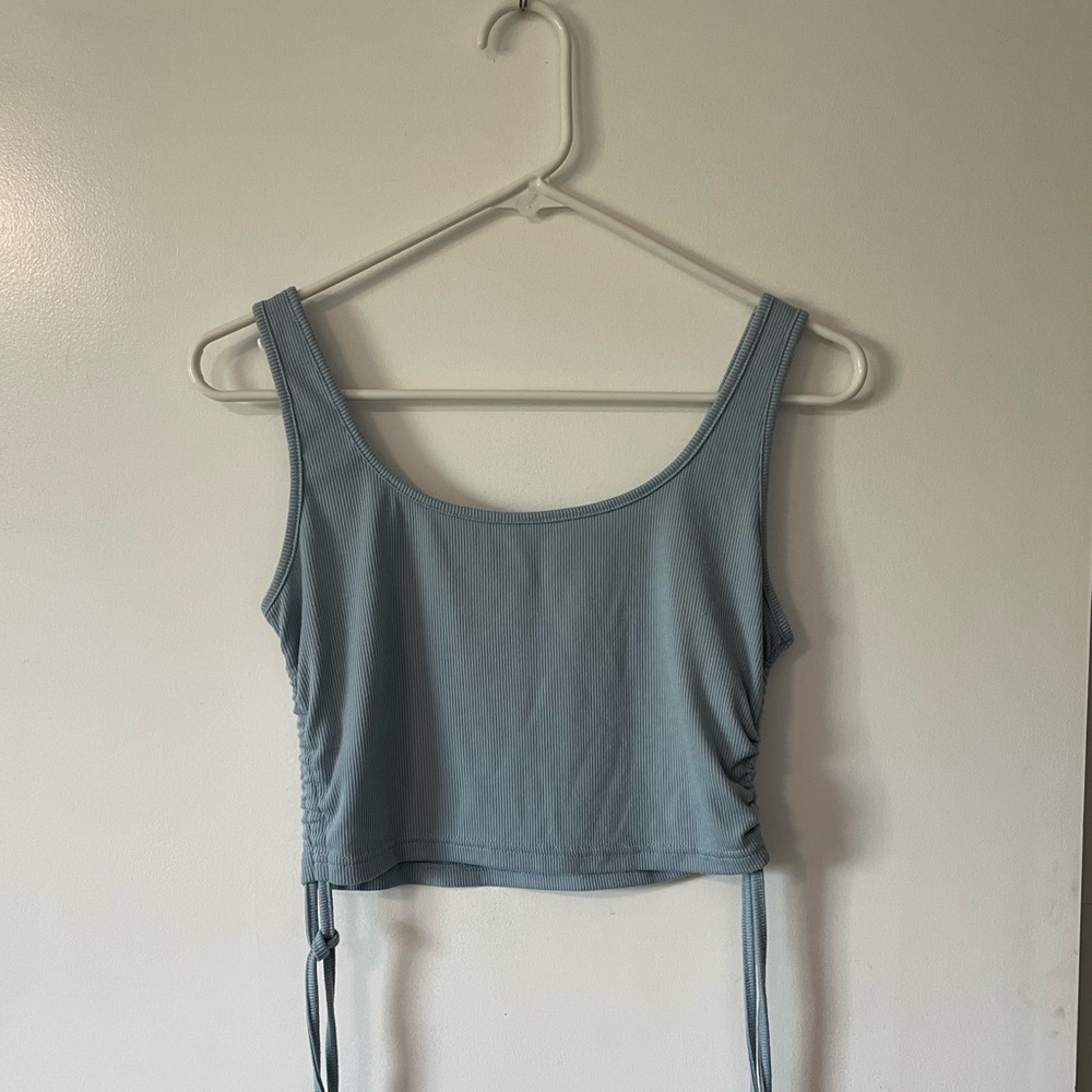 shein, size M, tie side tank
